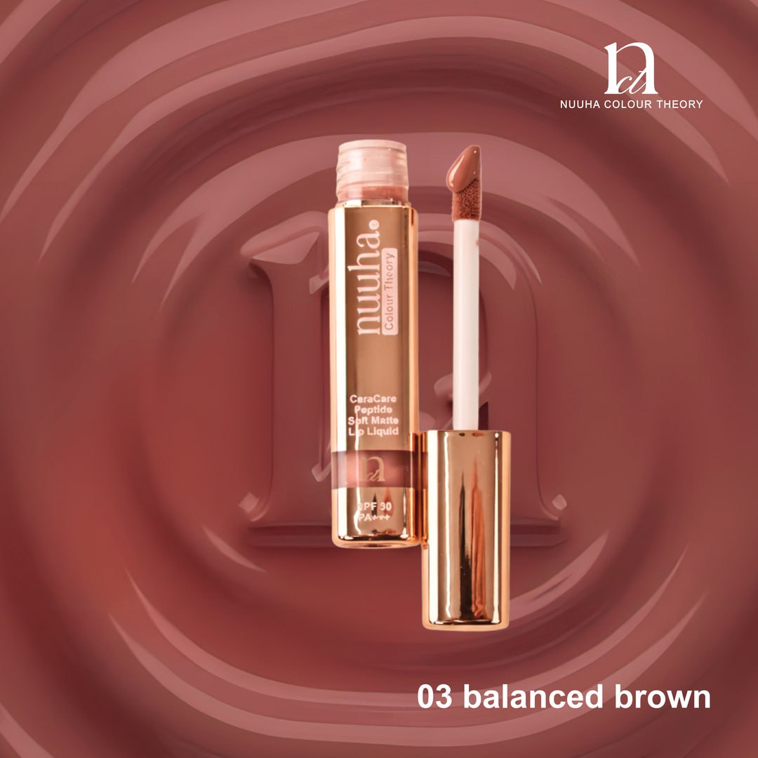 Nuuha Color Theory Ceracare Peptide Lip Liquid Soft Matte SPF 30 PA+++