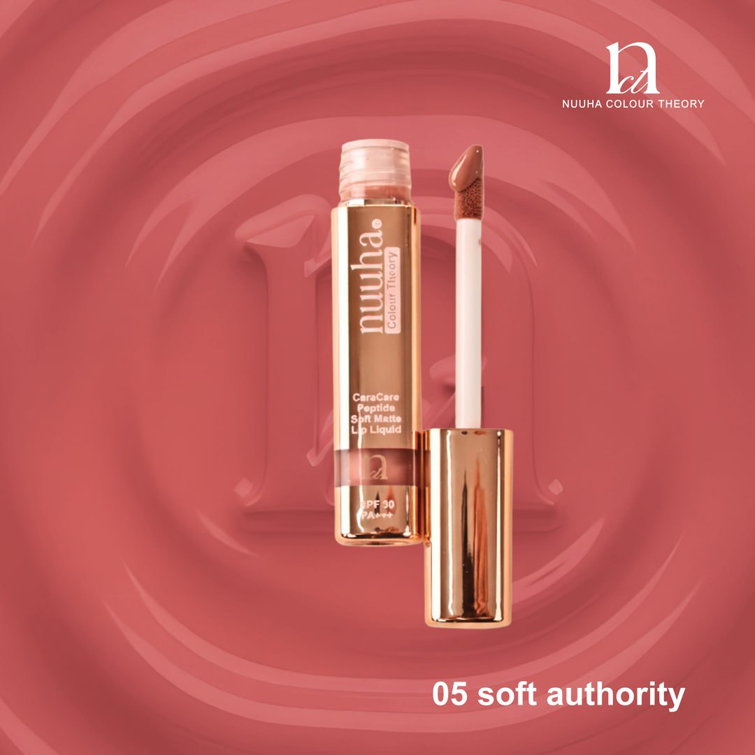 Nuuha Color Theory Ceracare Peptide Lip Liquid Soft Matte SPF 30 PA+++