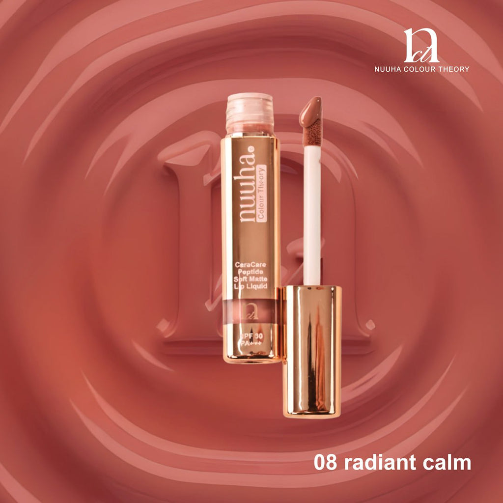 Nuuha Color Theory Ceracare Peptide Lip Liquid Soft Matte SPF 30 PA+++