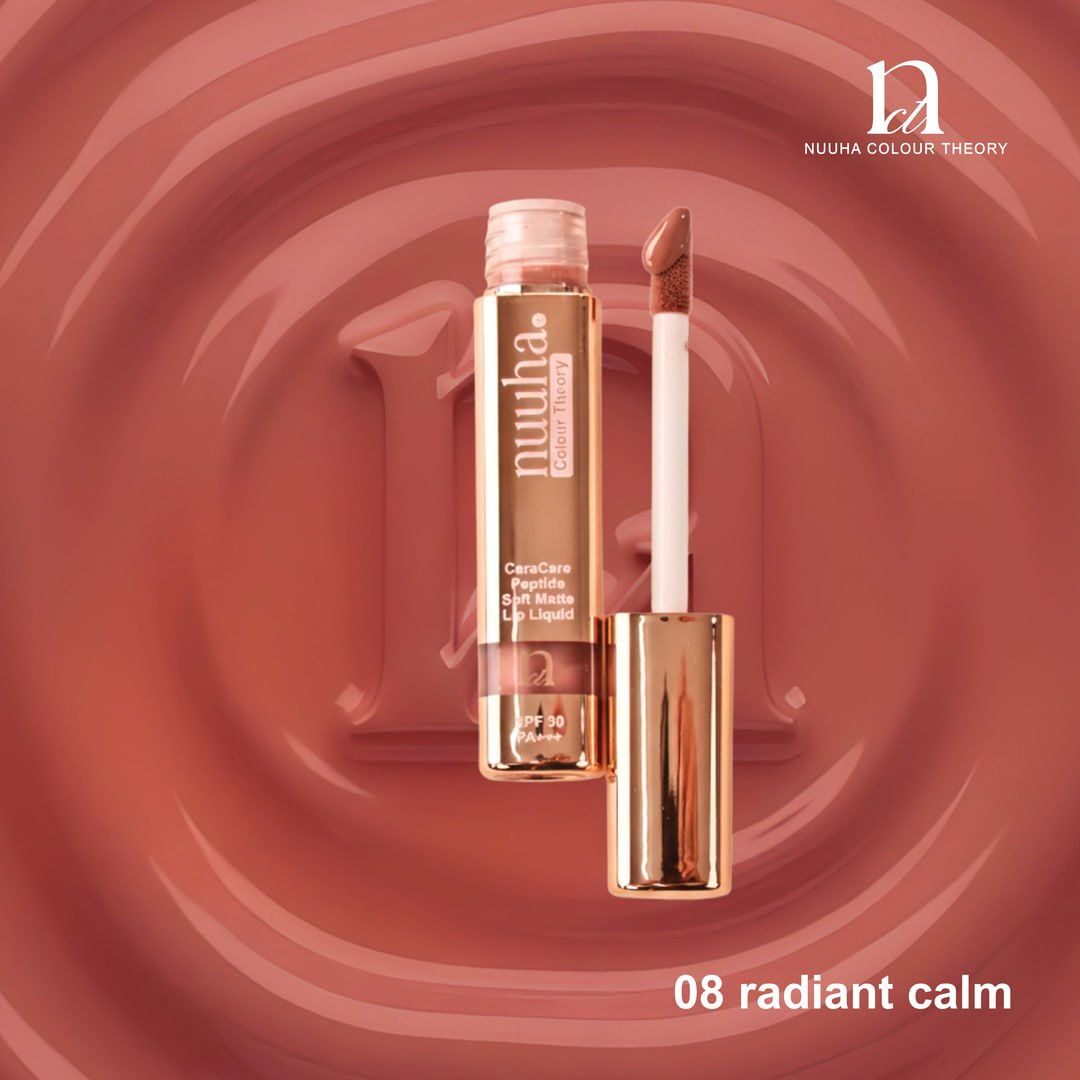 Nuuha Color Theory Ceracare Peptide Lip Liquid Soft Matte SPF 30 PA+++