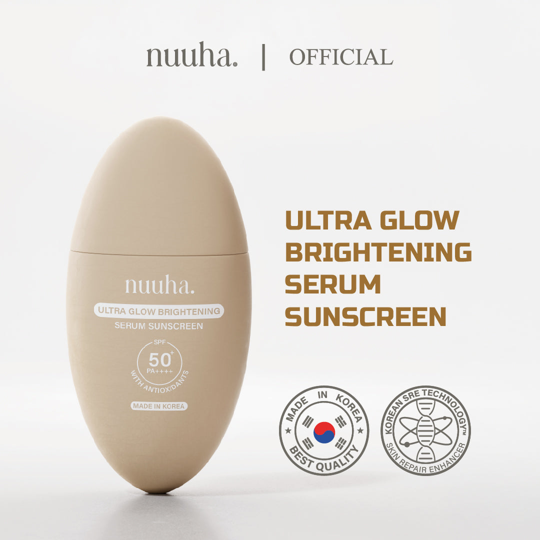 Nuuha Beauty Ultra Glow Brightening Serum Sunscreen SPF50+ PA++++