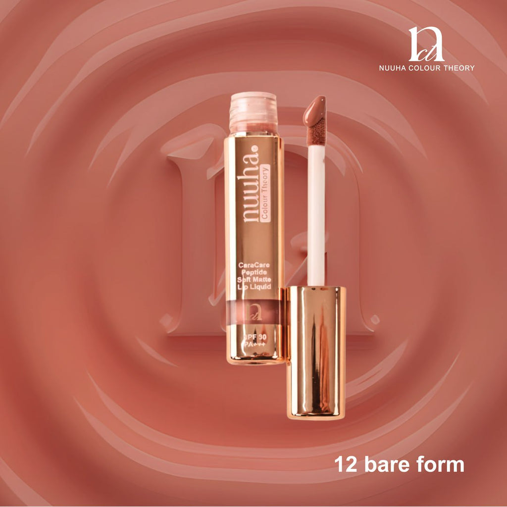 Nuuha Color Theory Ceracare Peptide Lip Liquid Soft Matte SPF 30 PA+++