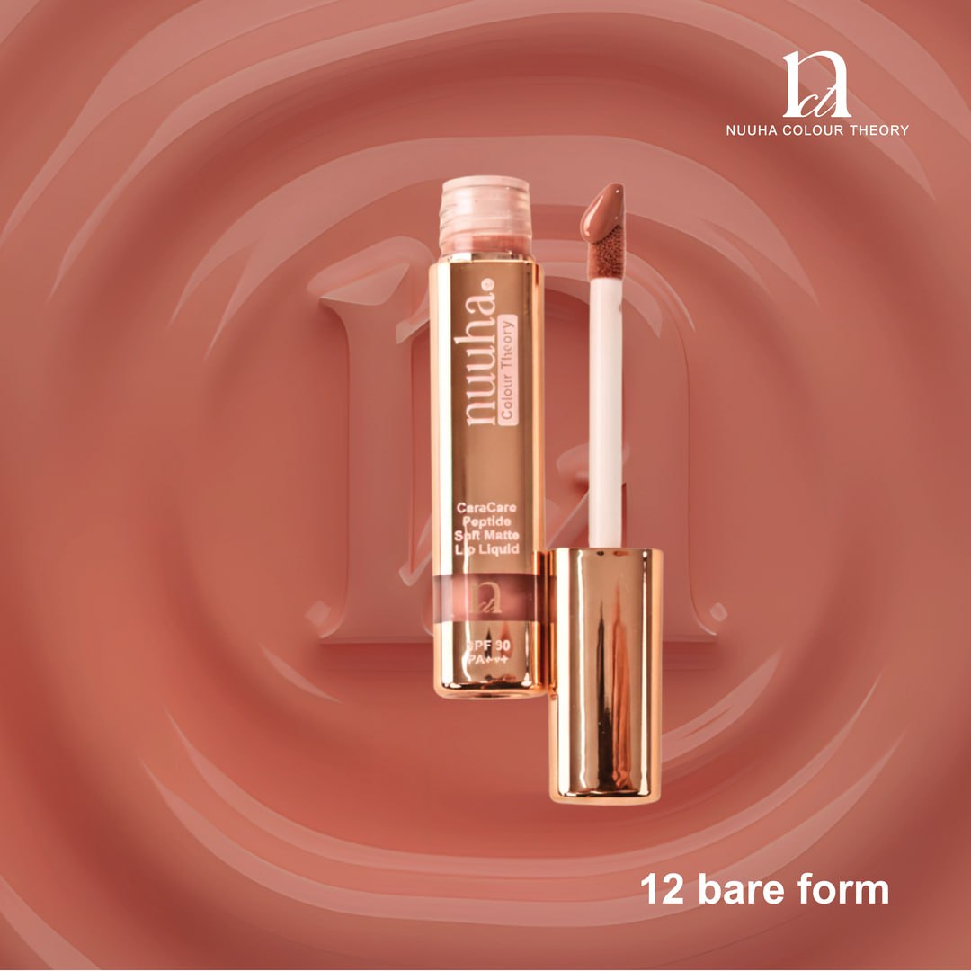 Nuuha Color Theory Ceracare Peptide Lip Liquid Soft Matte SPF 30 PA+++