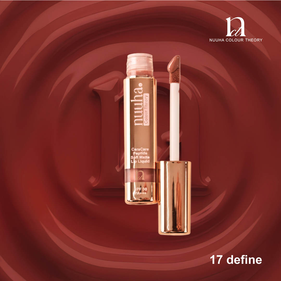 [Define (17)] Nuuha Color Theory Ceracare Peptide Lip Liquid Soft Matte SPF 30 PA+++