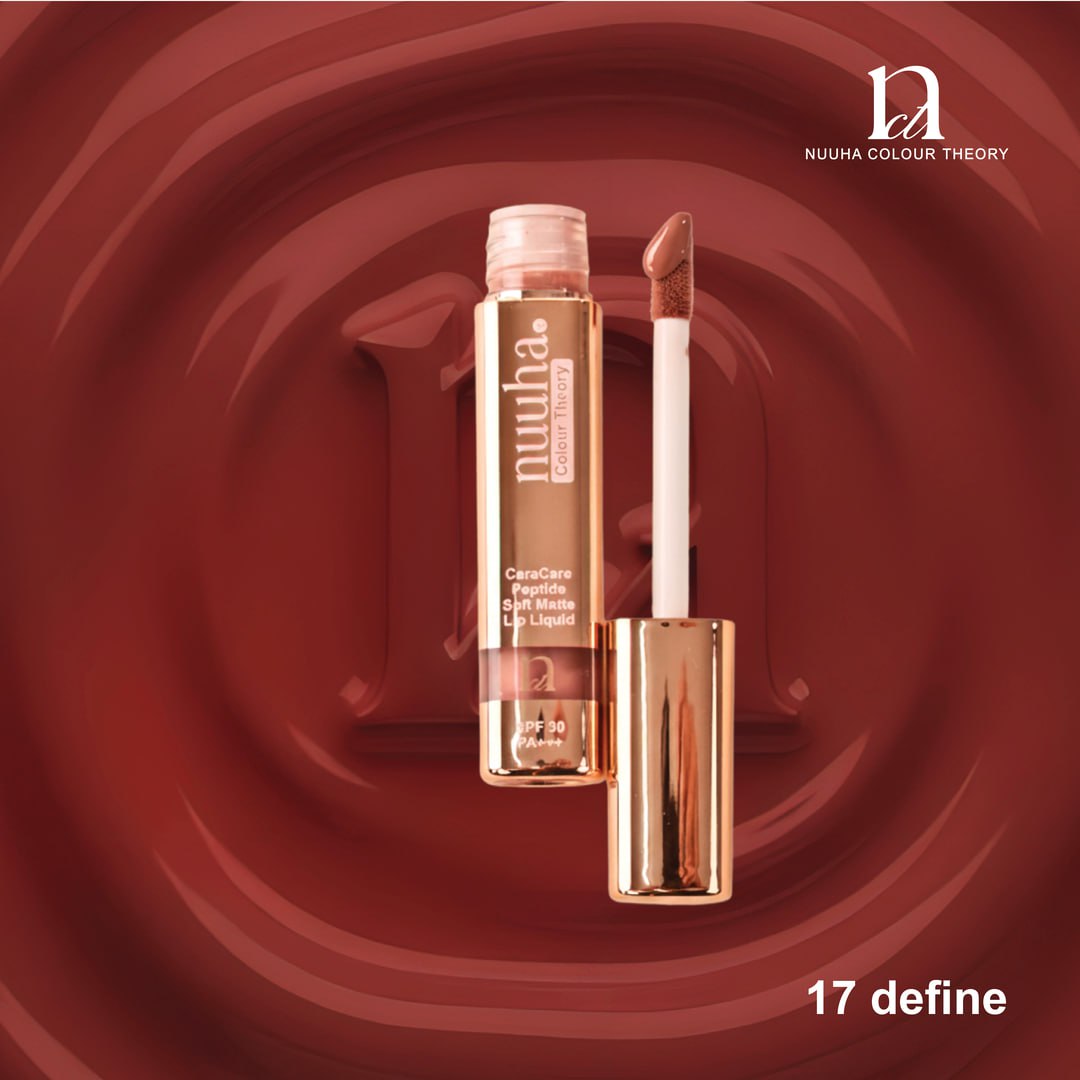 Nuuha Color Theory Ceracare Peptide Lip Liquid Soft Matte SPF 30 PA+++