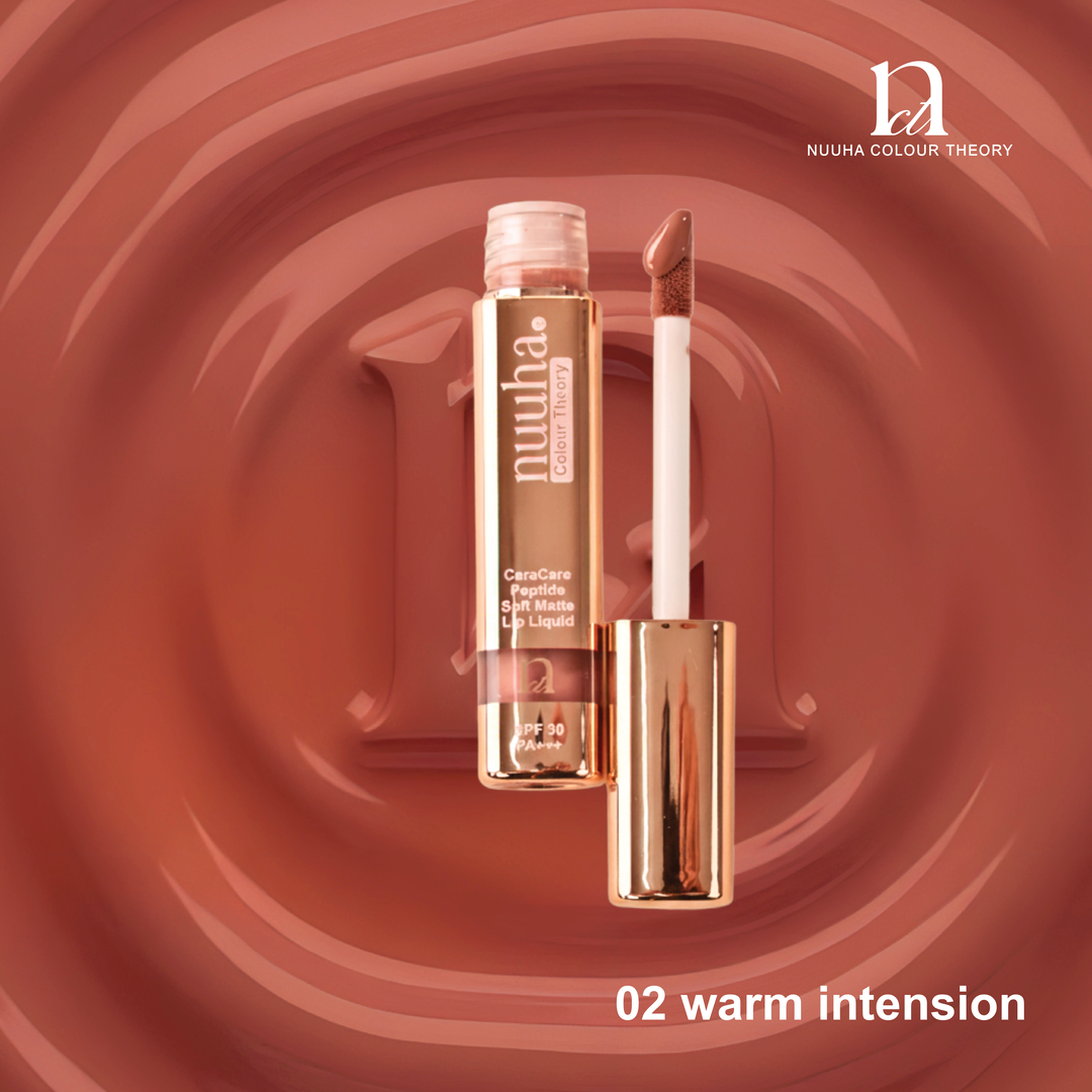 [Wam Intension (02)] Nuuha Color Theory Ceracare Peptide Lip Liquid Soft Matte SPF 30 PA+++