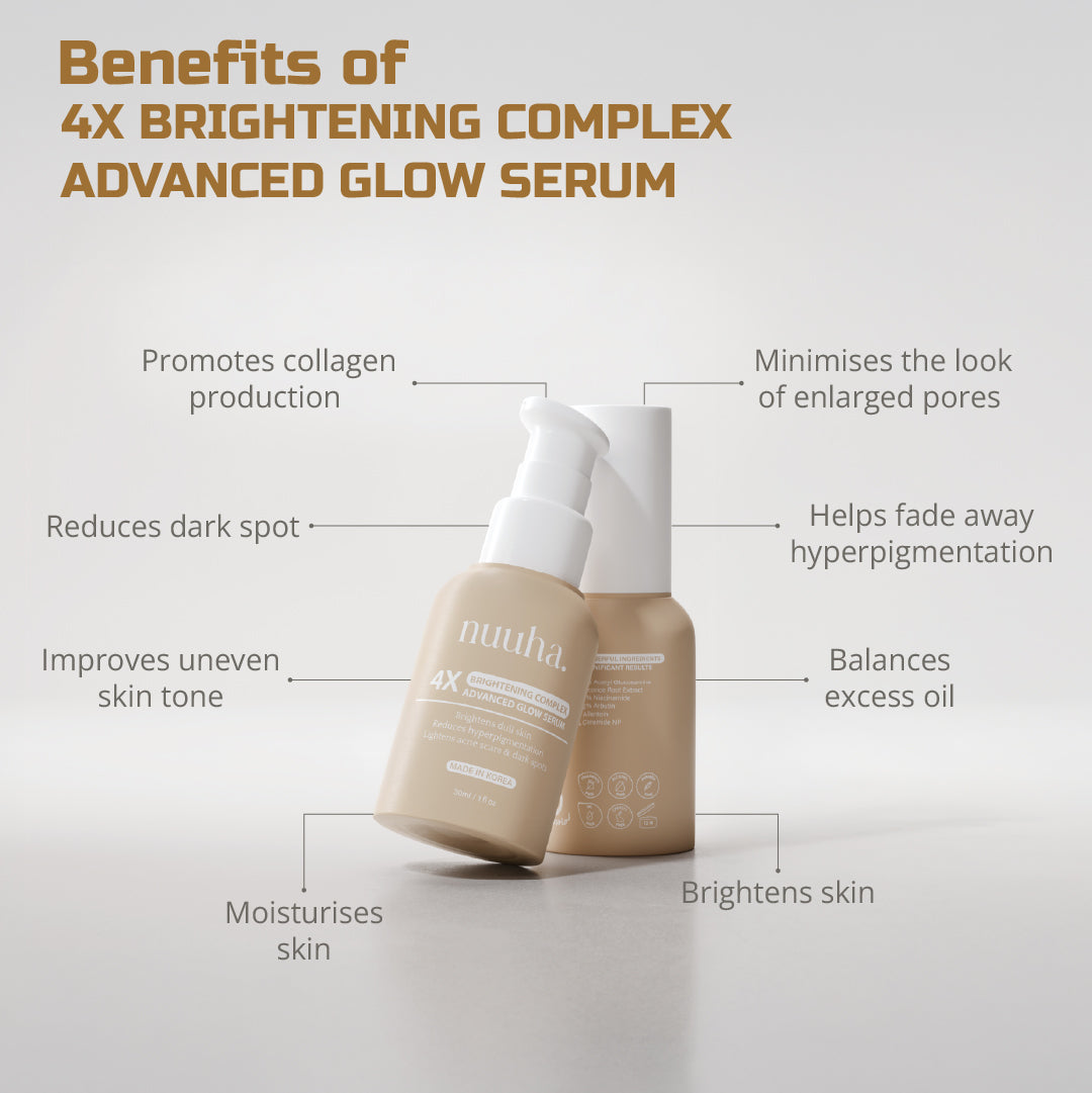 Nuuha Beauty 4x Brightening Complex Advanced Glow Serum