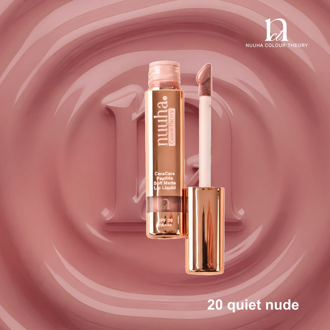 Nuuha Color Theory Ceracare Peptide Lip Liquid Soft Matte SPF 30 PA+++