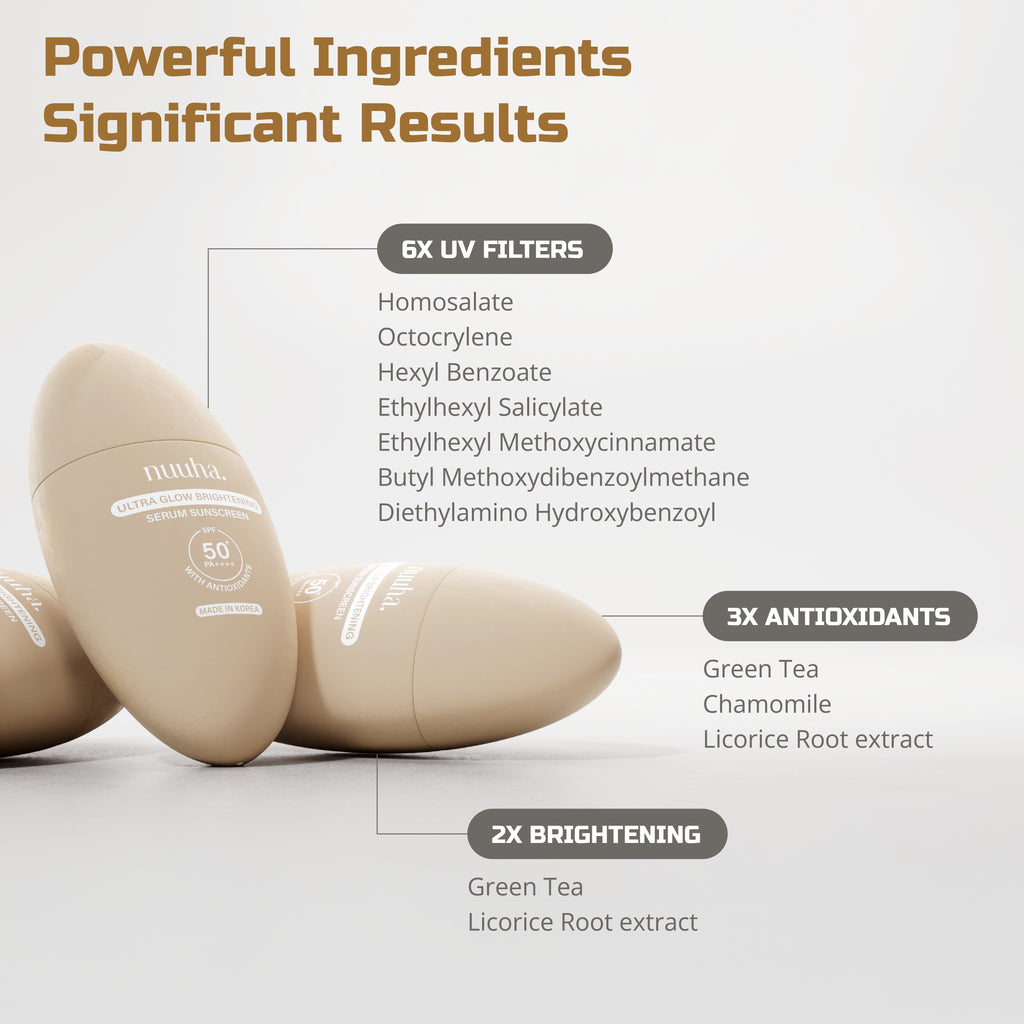 Ultra Glow Brightening Serum Sunscreen SPF50+ PA++++
