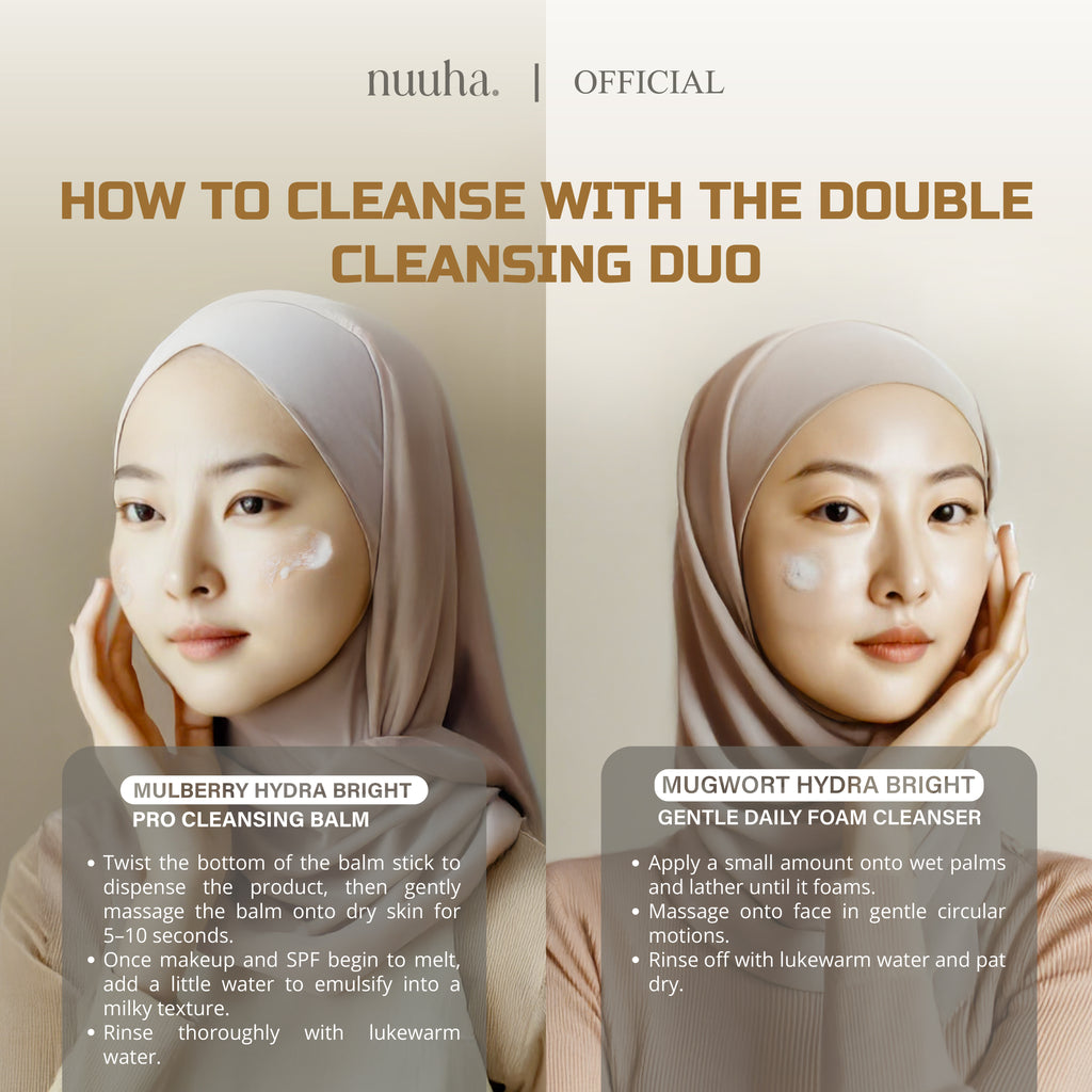 Double Cleanse Double Glow Set