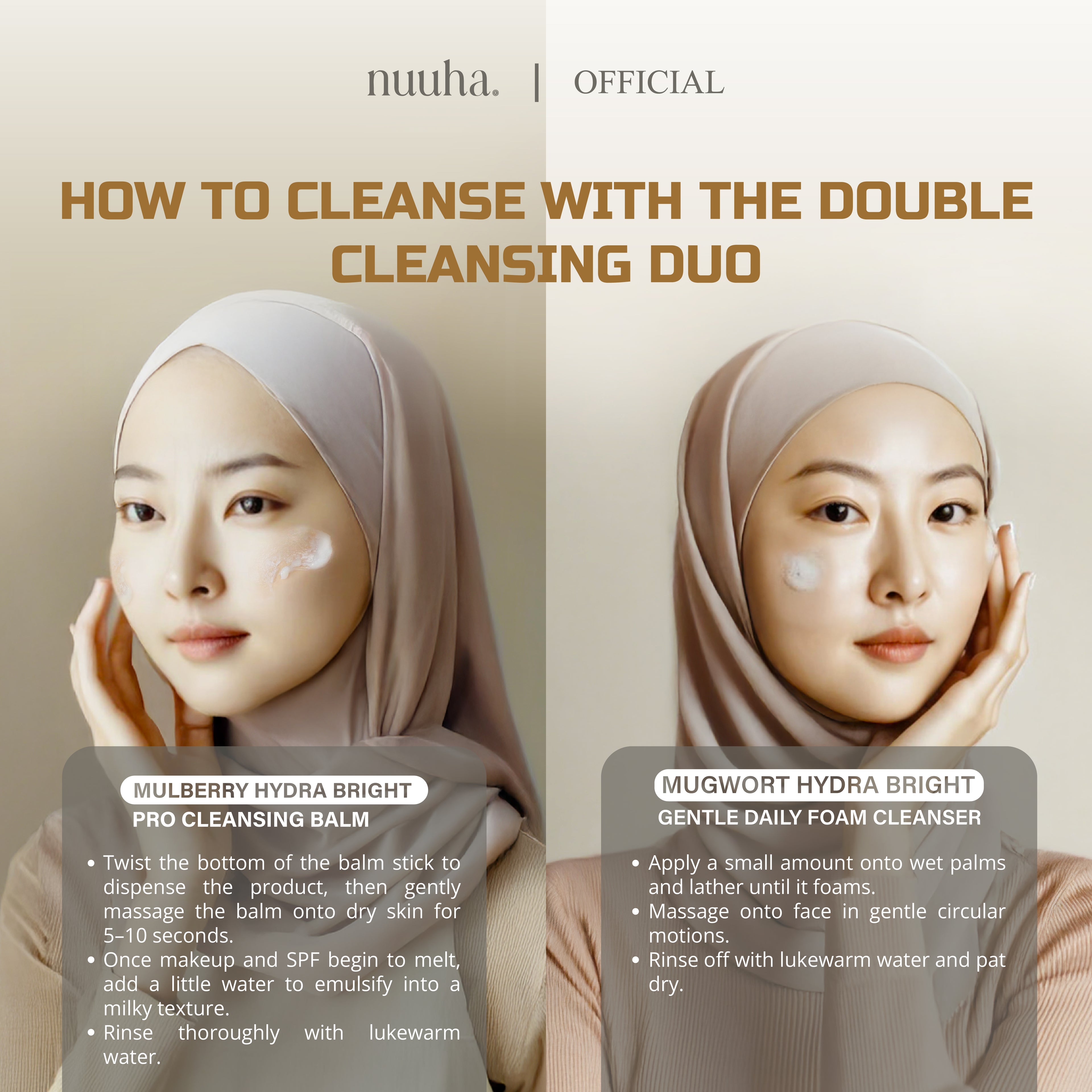 Double Cleanse Double Glow Set