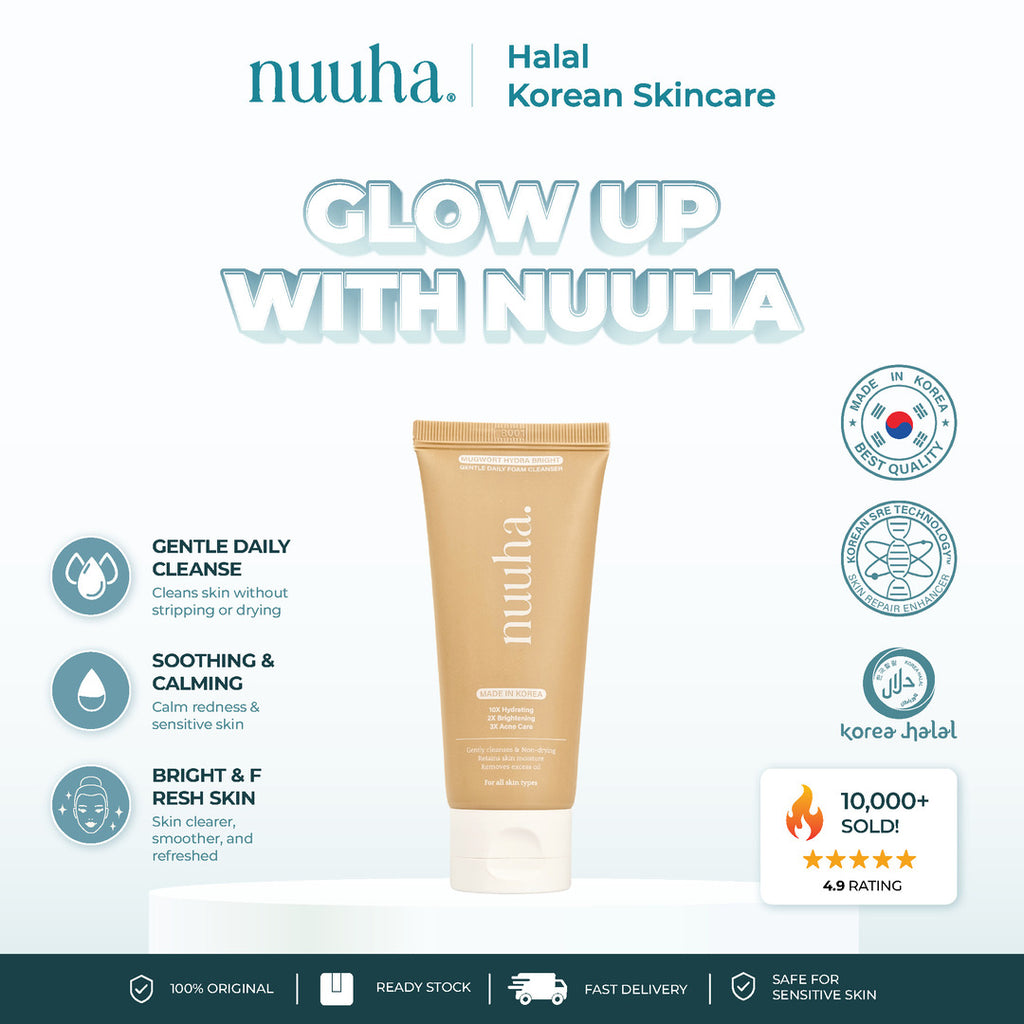 Mugwort Hydra Bright Gentle Daily Foam Cleanser