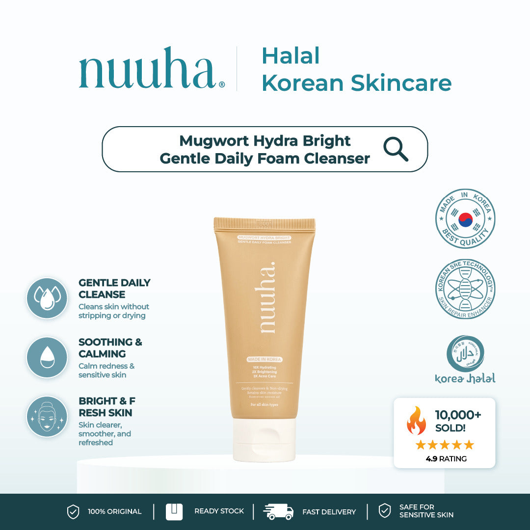 Mugwort Hydra Bright Gentle Daily Foam Cleanser