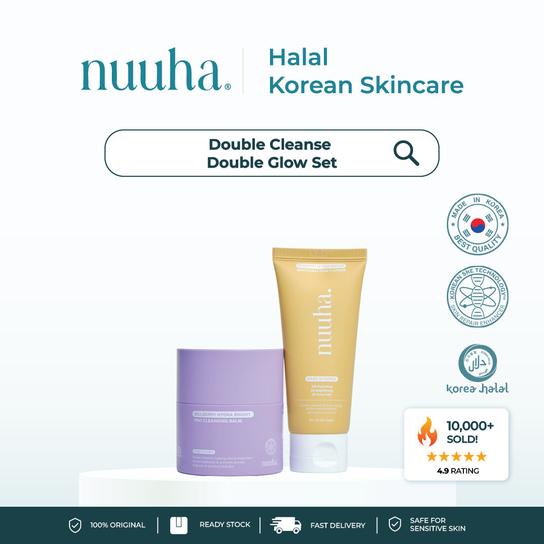 Double Cleanse Double Glow Set