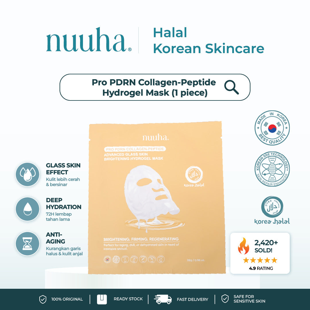 Pro PDRN Collagen-Peptide Advanced Glass Skin Brightening Hydrogel Mask