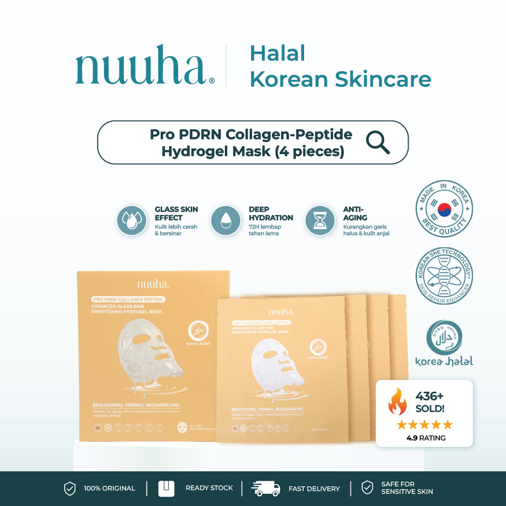 Pro PDRN Collagen-Peptide Advanced Glass Skin Brightening Hydrogel Mask