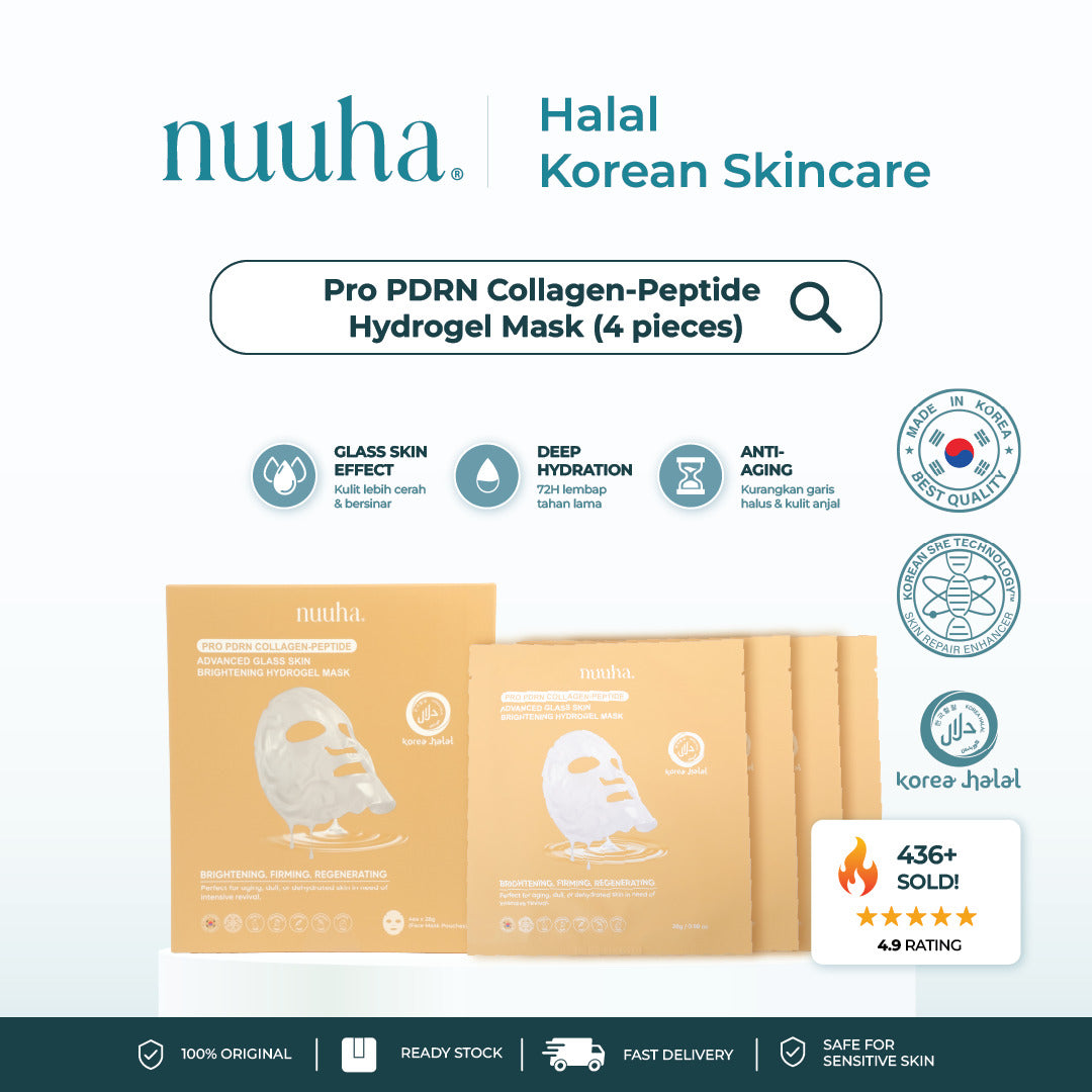 Pro PDRN Collagen-Peptide Advanced Glass Skin Brightening Hydrogel Mask