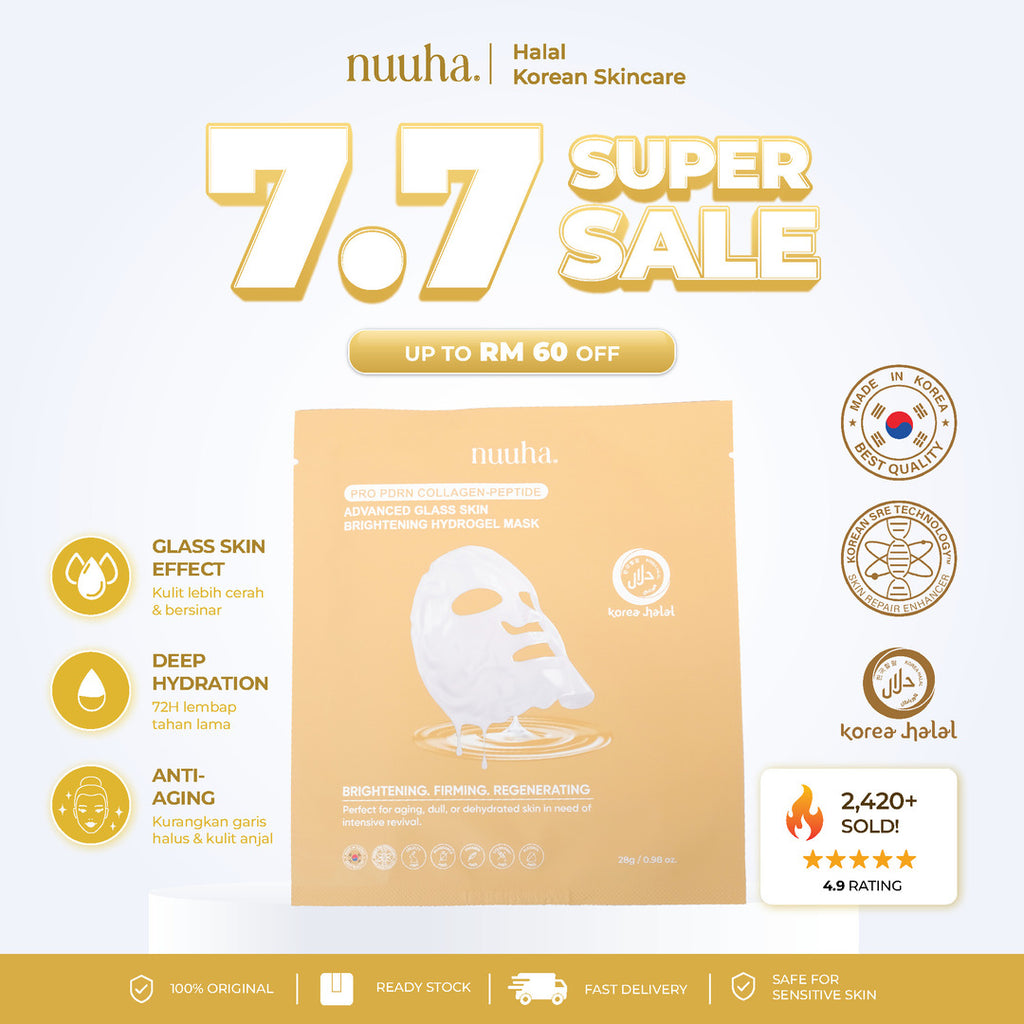 Pro PDRN Collagen-Peptide Advanced Glass Skin Brightening Hydrogel Mask