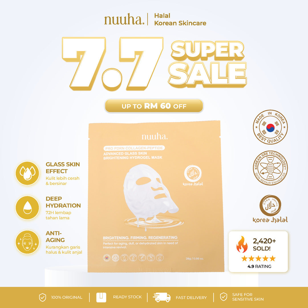 Pro PDRN Collagen-Peptide Advanced Glass Skin Brightening Hydrogel Mask