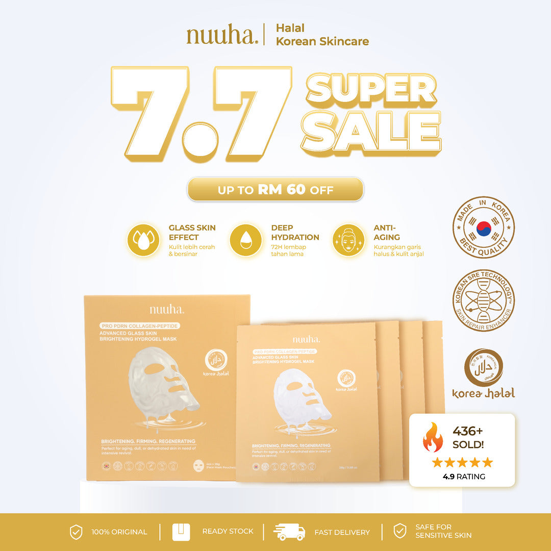 Pro PDRN Collagen-Peptide Advanced Glass Skin Brightening Hydrogel Mask