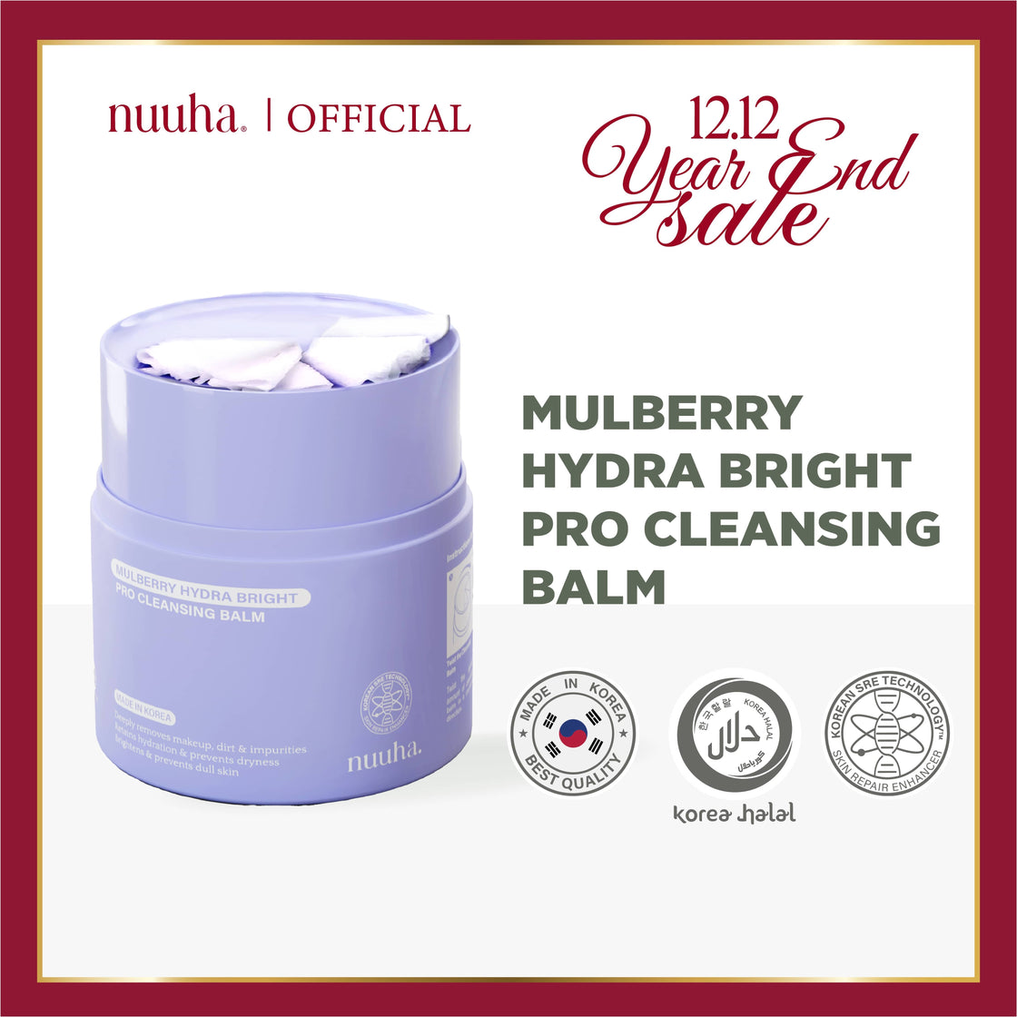 Nuuha beauty Mulberry Hydra Bright Pro Cleansing Balm