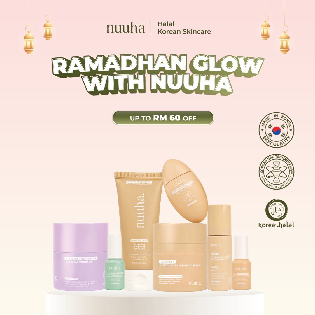 Nuuha Beauty Full Set - Brightening & Acne Relief Set/Brightening Set/Acne Relief Set